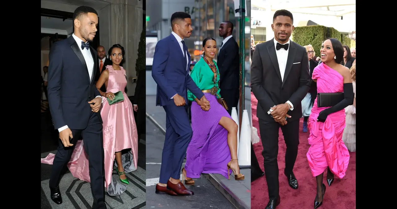 Kerry Washington and Nnamdi Asomugha
