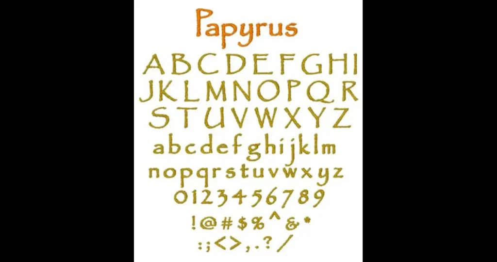 Papyrus Font: A Deep Dive into Its Origins, Design, and Cultural Impact Papyrus Font: A Deep Dive into Its Origins, Design, and Cultural Impact